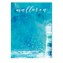 Posavasos Faro turquesa