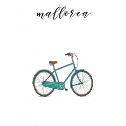 Posavasos Bici verde