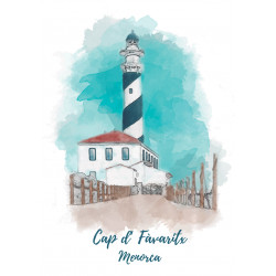 Postal Faro Favàritx