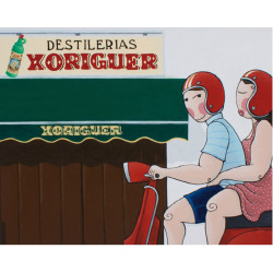 Postal Vespa Xoriguer